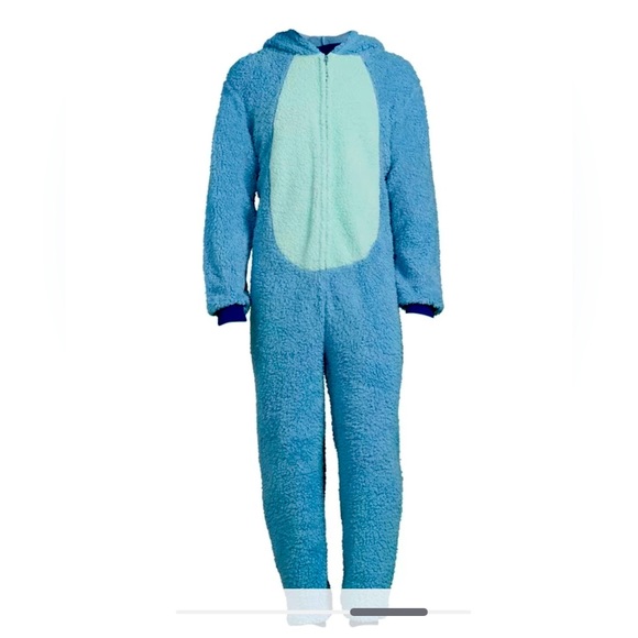 Disney Intimates & Sleepwear Disney Lilo Stitch Unisex Fleece One Piece Pajamas Sizes Xl 618
